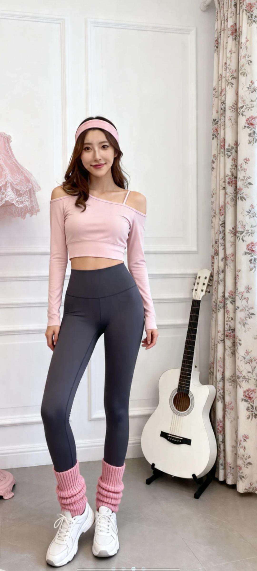 这瑜伽裤，太显身材了吧！