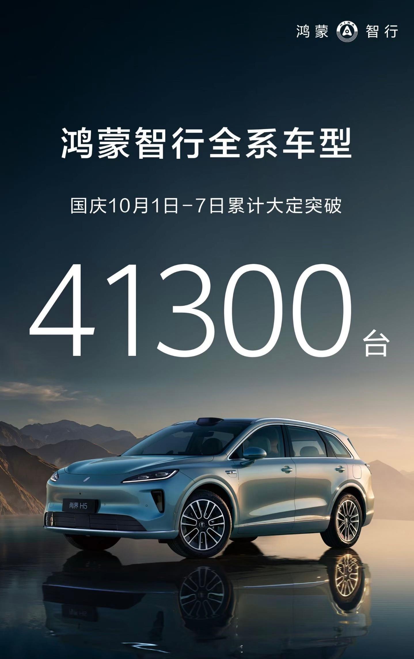 🎁转发+评论，一周以后抽奖鸿蒙智行小熊一个鸿蒙智行公布国庆7天大定41