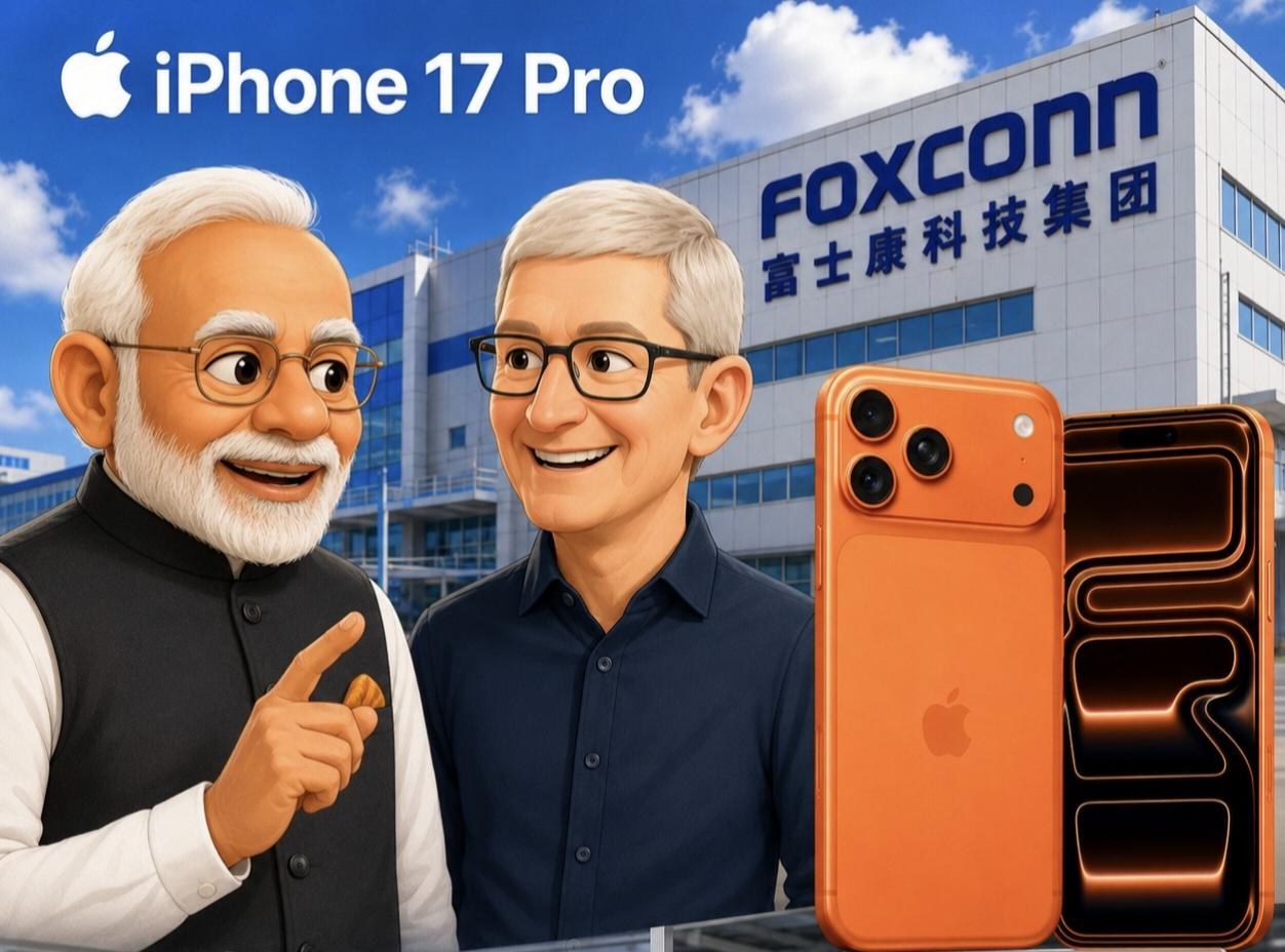 每4台iPhone就有一台印度造为什么苹果喜欢印度制造？据统计每4台iPho
