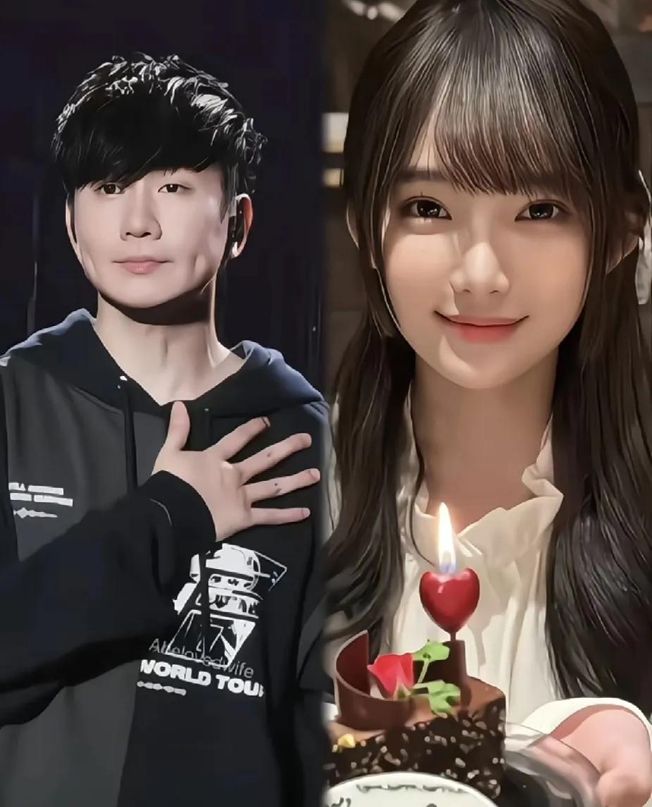 林俊杰给天下所有男人上了一课。谈恋爱不一定要找年龄和自己相符的，也不一定是要找