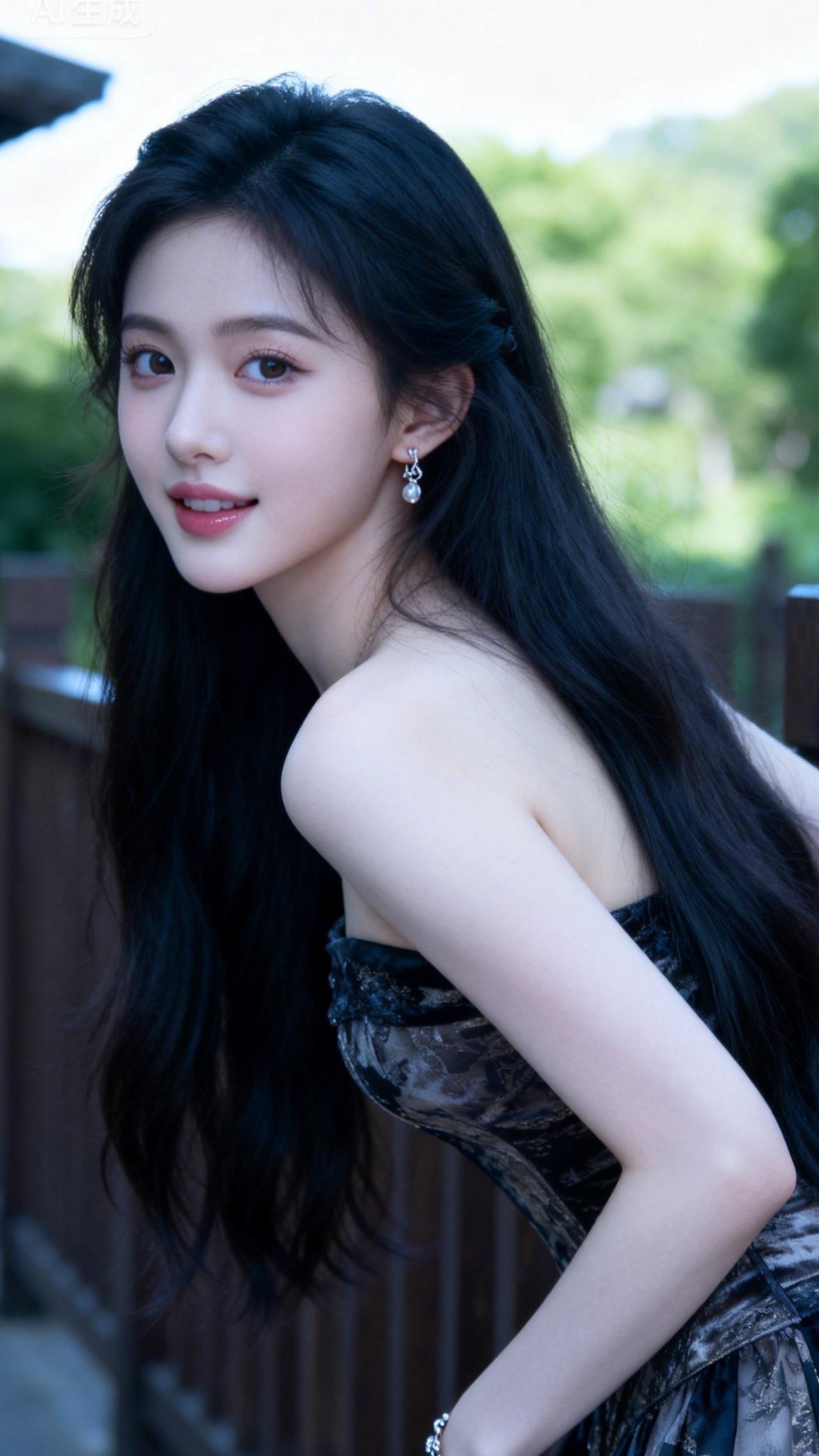 高颜值美女气质女神AI清纯甜美