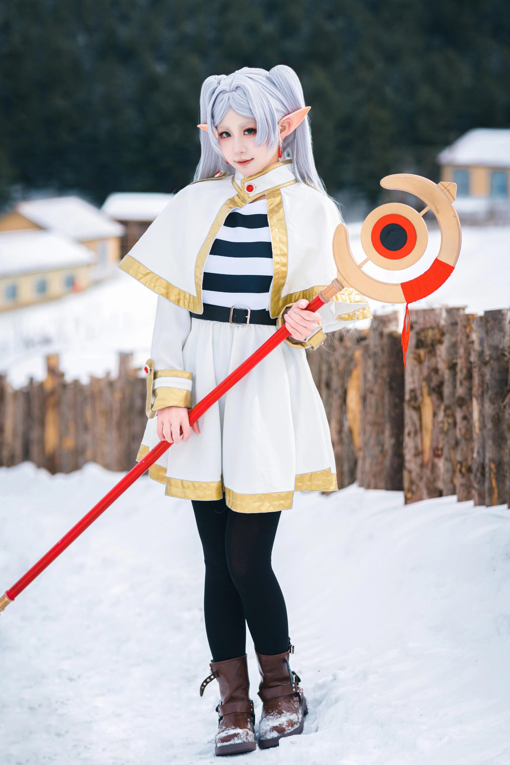 二次元少女 cos正片 芙莉莲cos 葬送的芙莉莲 cos