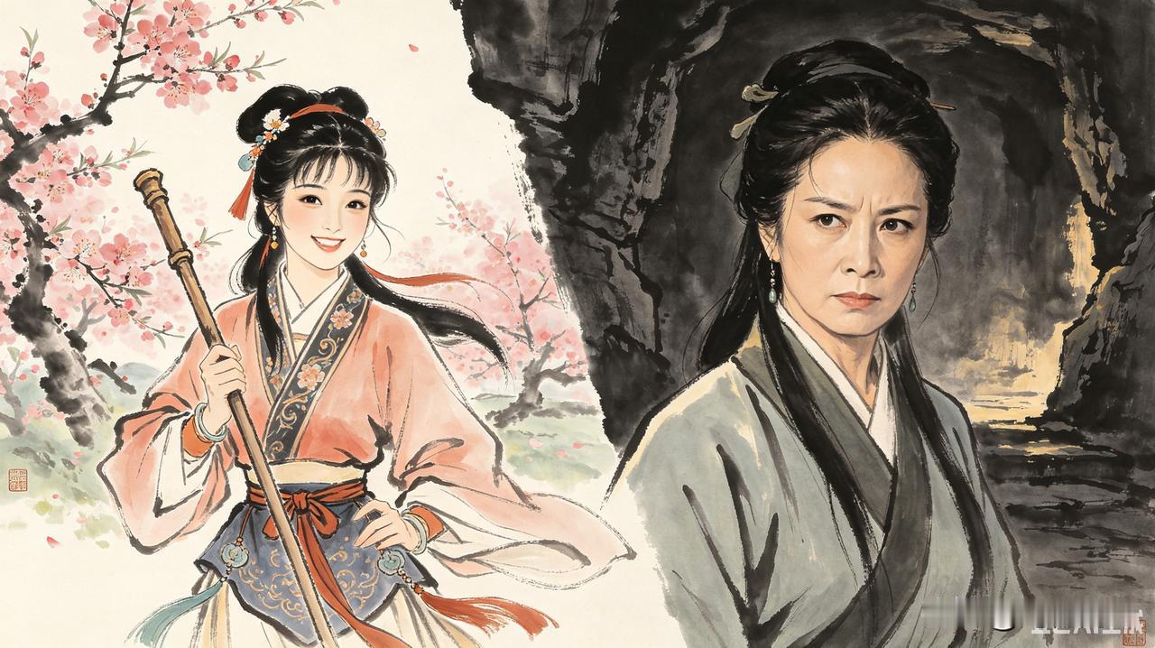 从娇俏少女到世俗妇人：黄蓉在《神雕》里的反差太真实《神雕侠侣》里的黄蓉，和
