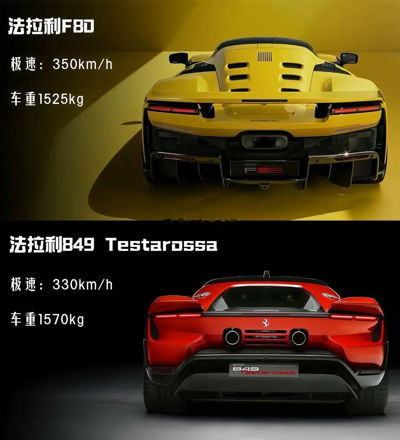 法拉利849testarossa可太香太帅了！