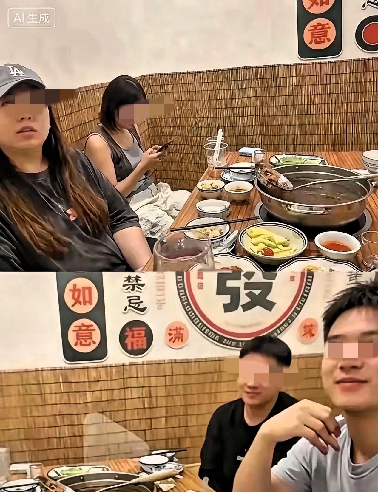 事情原委：四人抱团吃霸王餐潮汕一家牛肉火锅门店迎来四位结伴客人，四人正常用餐