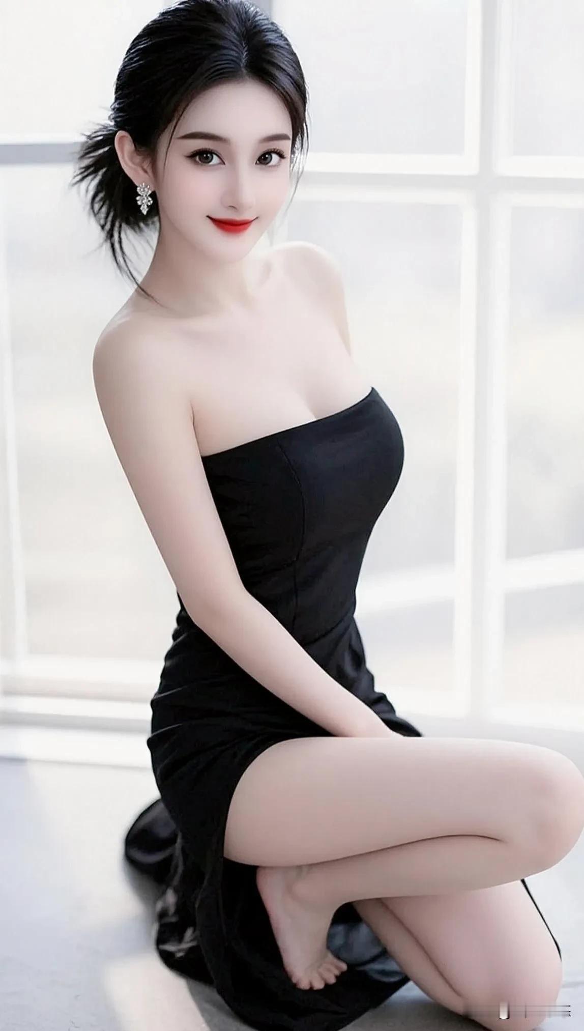 甜美的微笑，传递着友善与温和之意。乐观豁达的性格，内在的舒展自会通过微笑自然流露