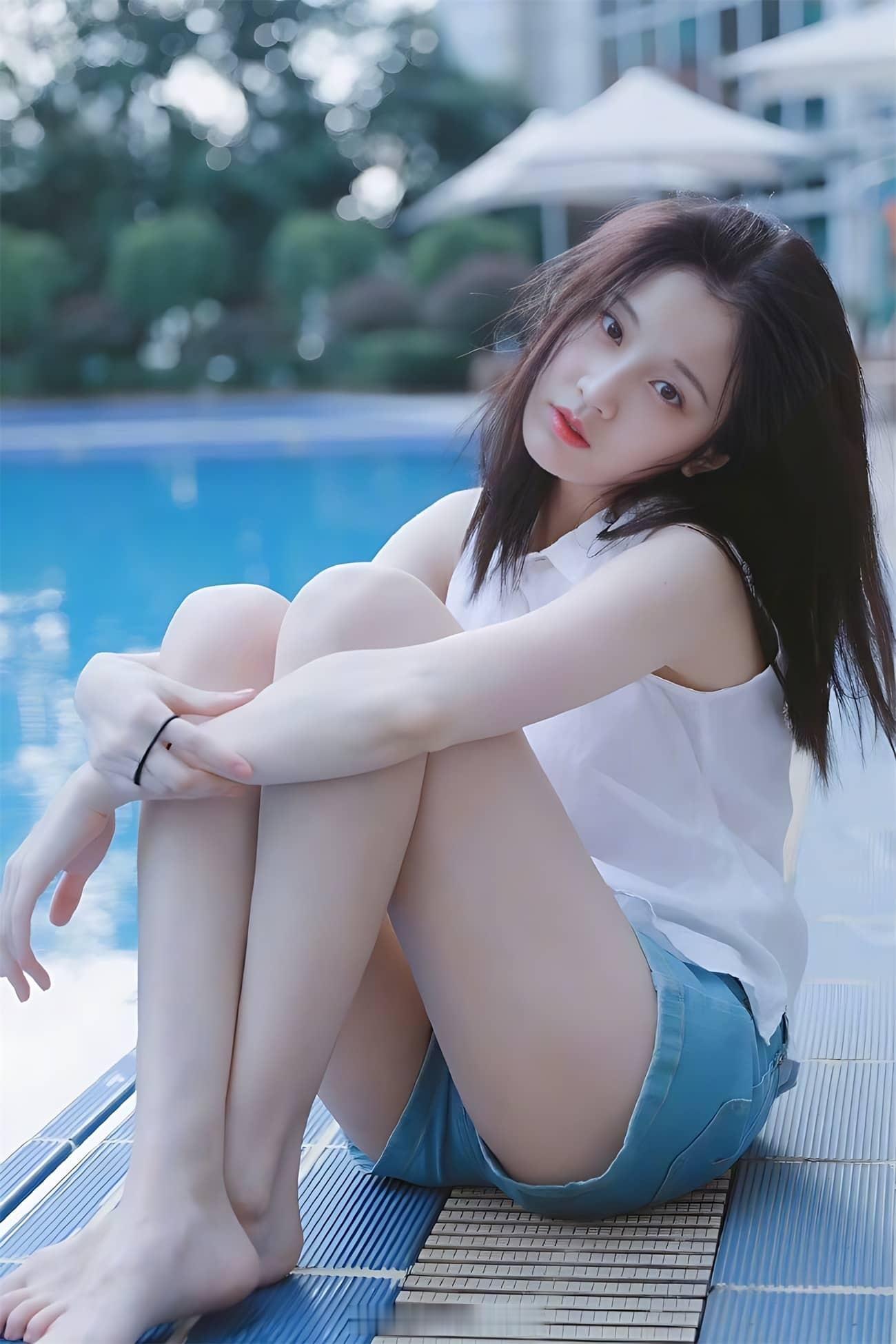 张慧雯夏日私服小清新​​​