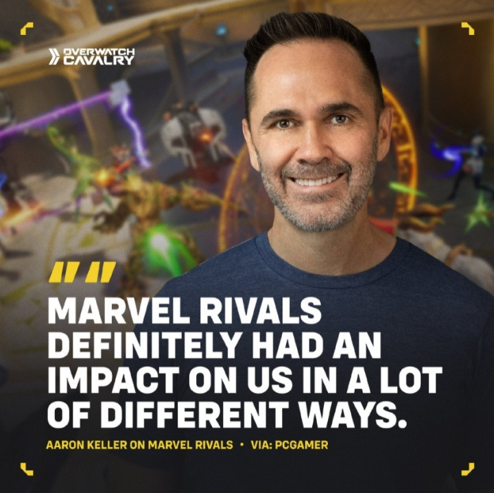 《守望先锋》游戏总监承认: 《漫威争锋》对守望先锋开发决策产生了影响