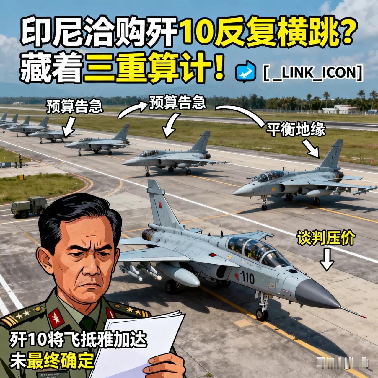 印尼洽购歼10反复横跳？藏着三重算计！印尼一会官宣“歼10将飞抵雅加达”，