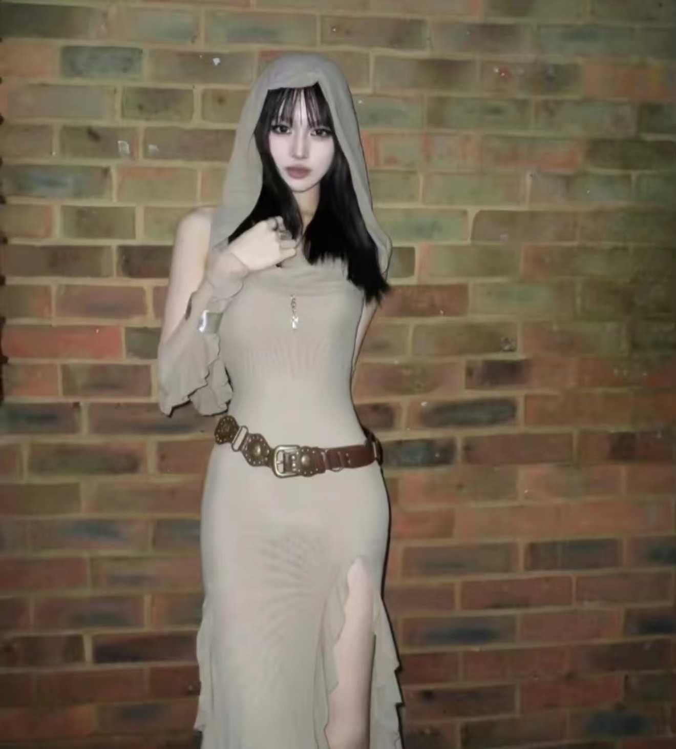 小苹果真是女大十八变，越变越好看178的身高、天使脸蛋➕超模身材，遗传的全是爸爸