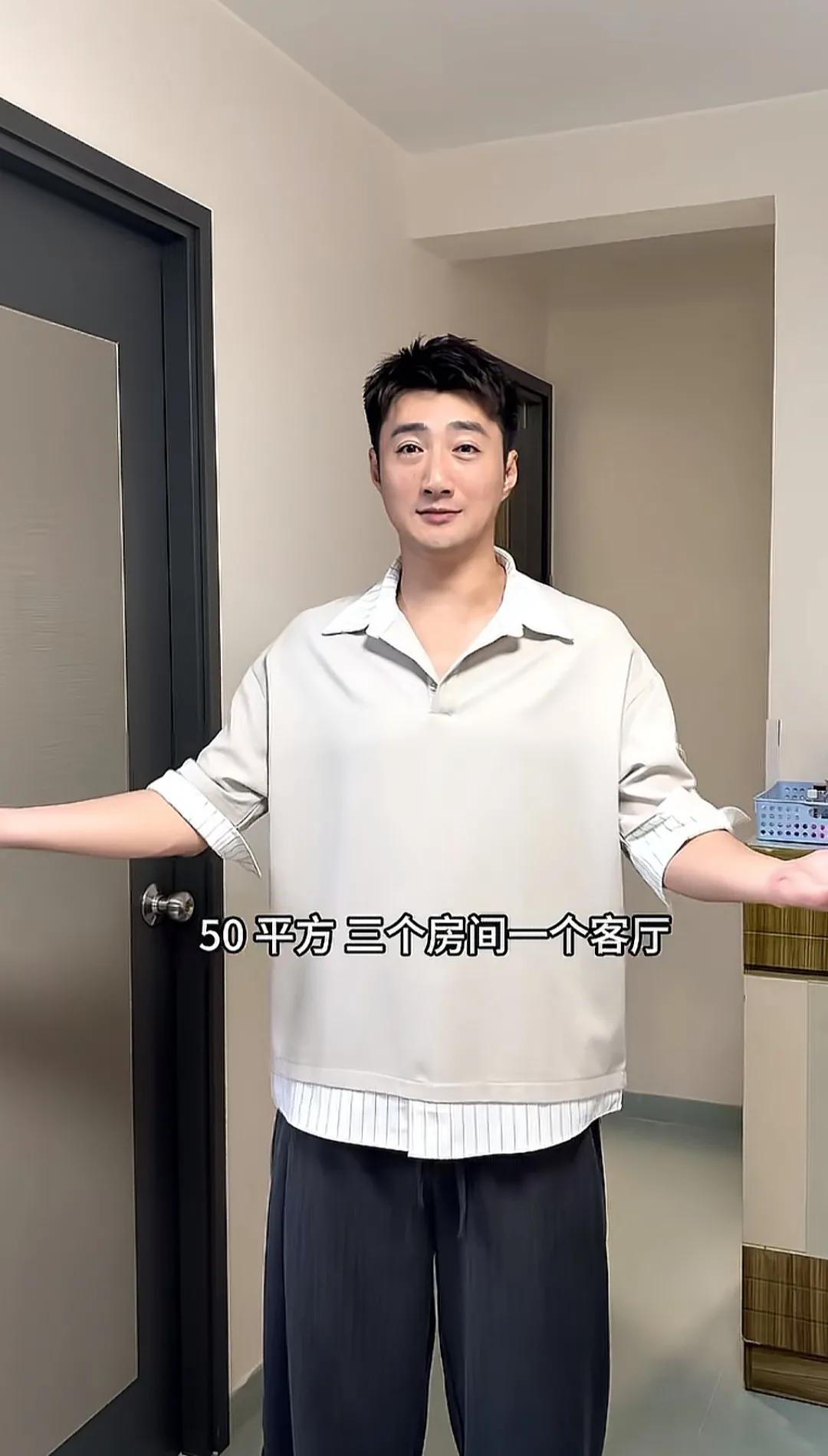 TVB演员蔡淇俊晒香港住所，50平方做成三房一厅，空间紧凑利用率拉满！9月22