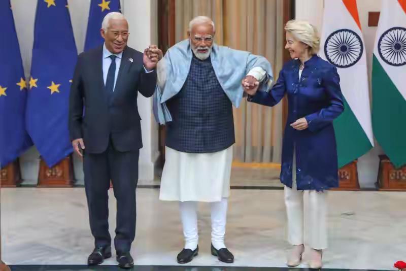 特朗普这下可真气疯了。当地时间1月27日，欧盟和印度突然官宣达成了自由贸易协