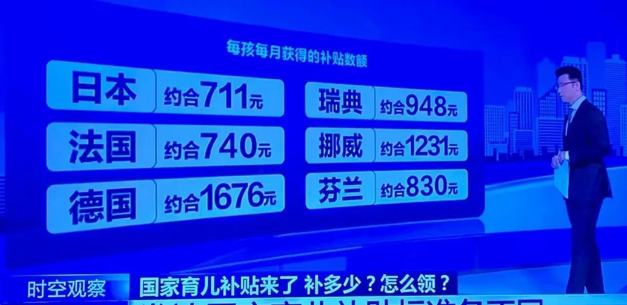 大家不要再嫌生育补贴少了，每个月有白捡的三百块领还要吐槽啥，我们人口这么多能够雨