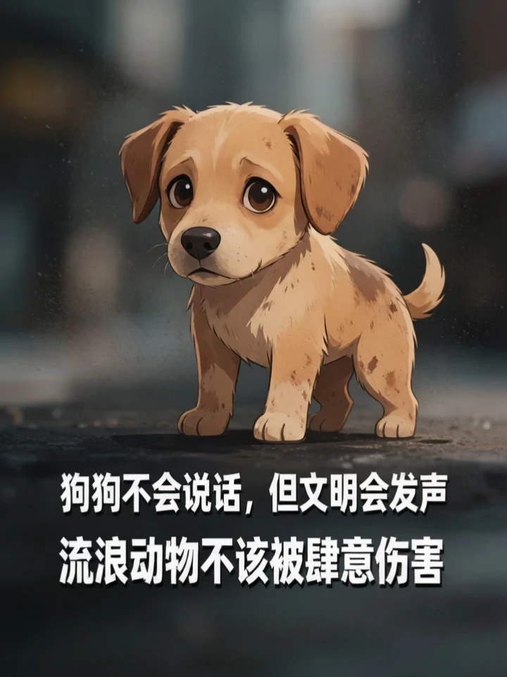 善待生命，可以不爱但别伤害