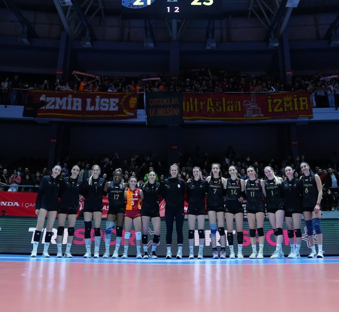 王媛媛得分再创新高，加拉塔萨雷第五名决赛占先机2025-2026女排土超5、