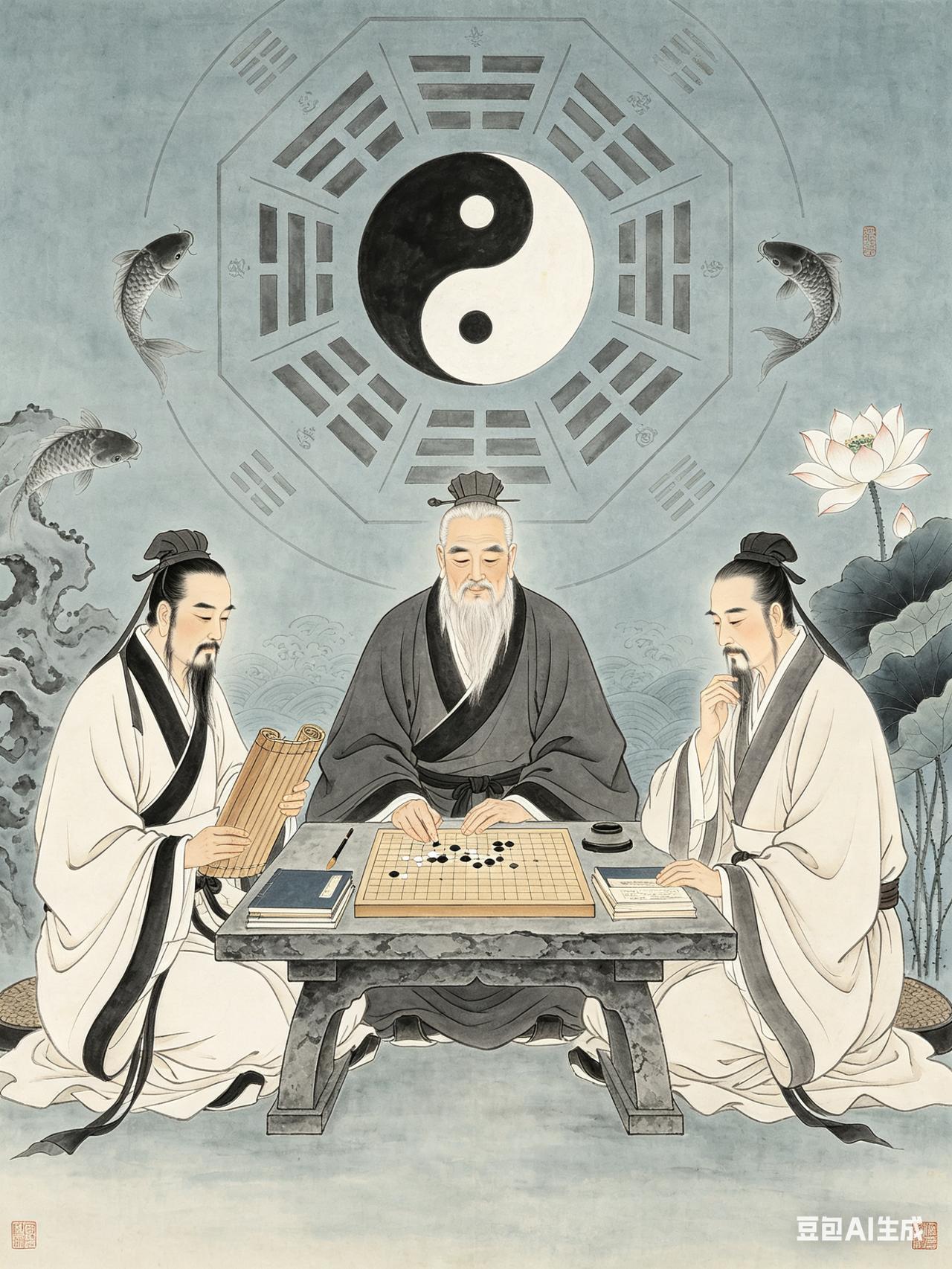 易蚌拾珠注二(连载中)关于此书的梗概1，先天四图：先天八卦图次序