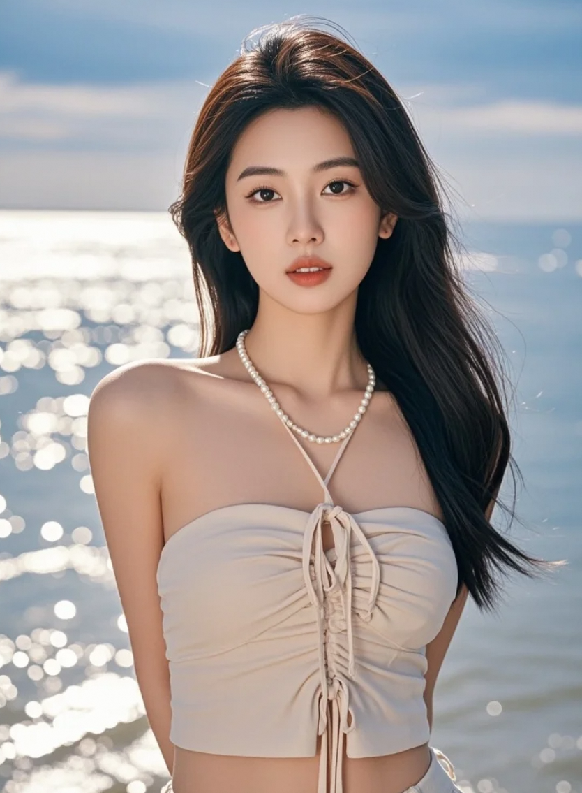 她的身材管理得太好了，你能不看吗？