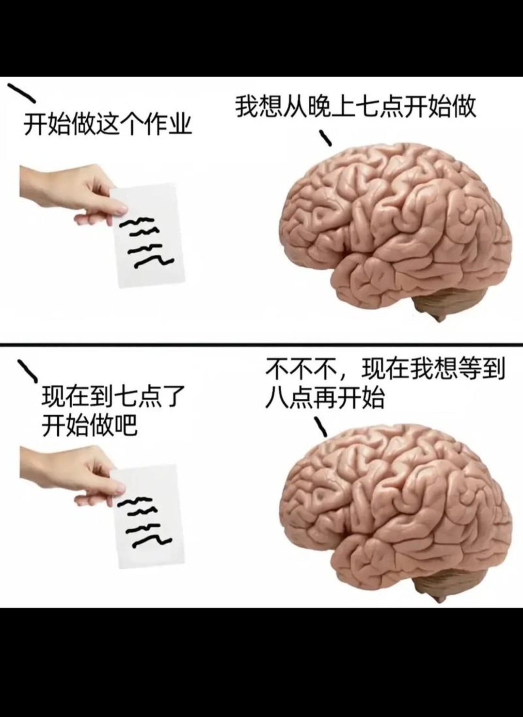 我的脑子他有自己的想法
