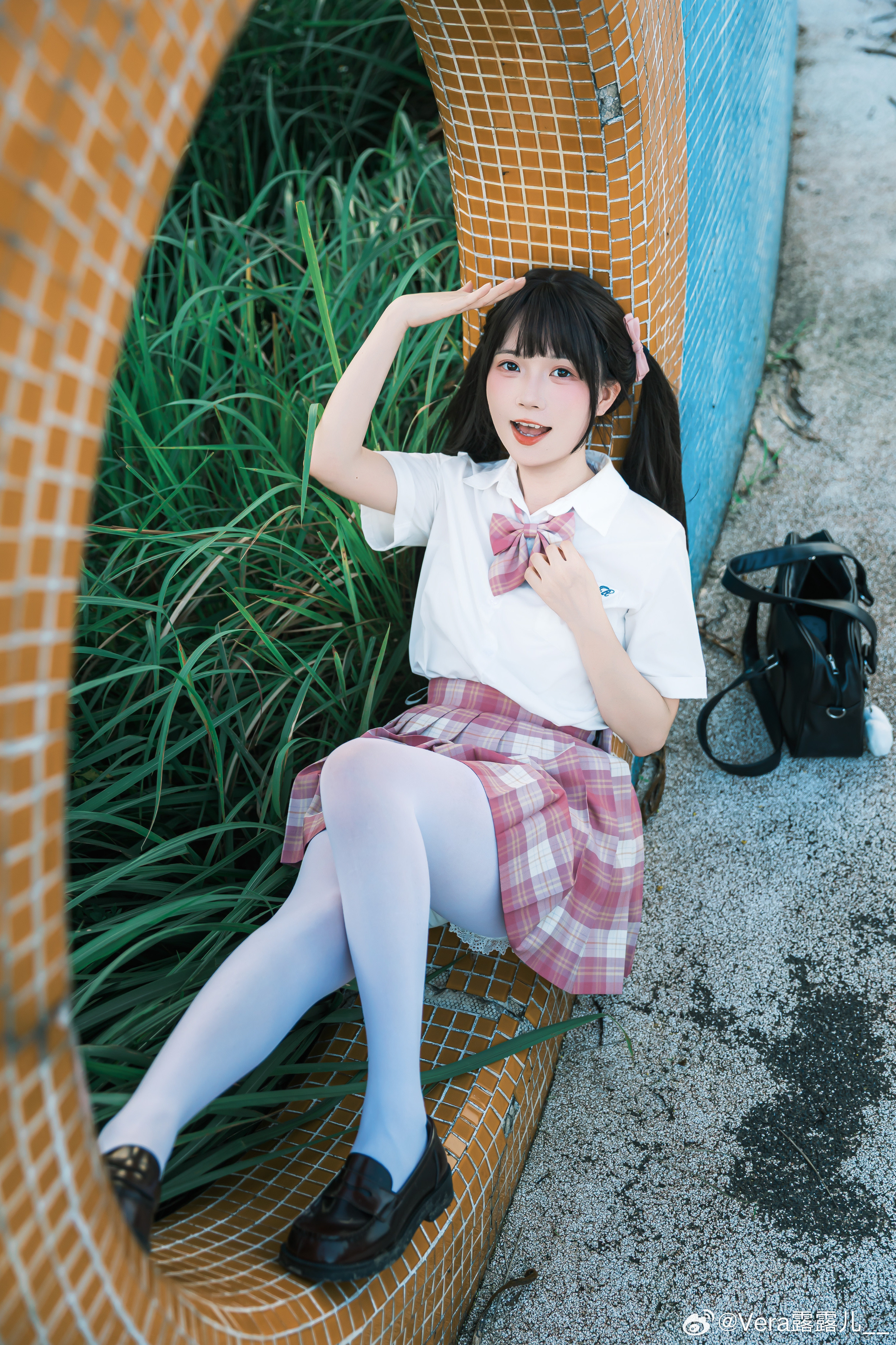 和游乐园的夏天🛝jk甜妹双马尾日系元气少女