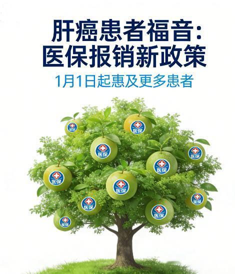 肝癌患者福音！这些治疗药1月1日起能医保报销了！肝癌患者减负！2025