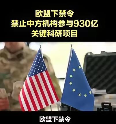 欧盟这波操作，真是又蠢又短视！历史又要重演了别觉得我说话难听，这都是大实话