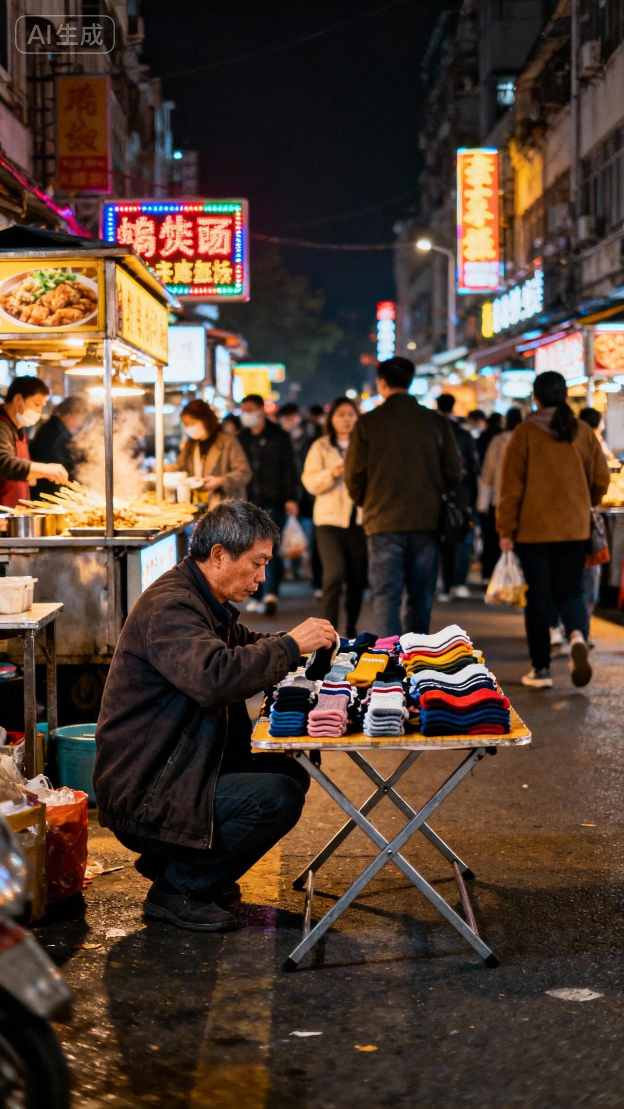 四十岁，我摆摊三天赚了83块---四十岁生日刚过，公司人事找我谈话。出来