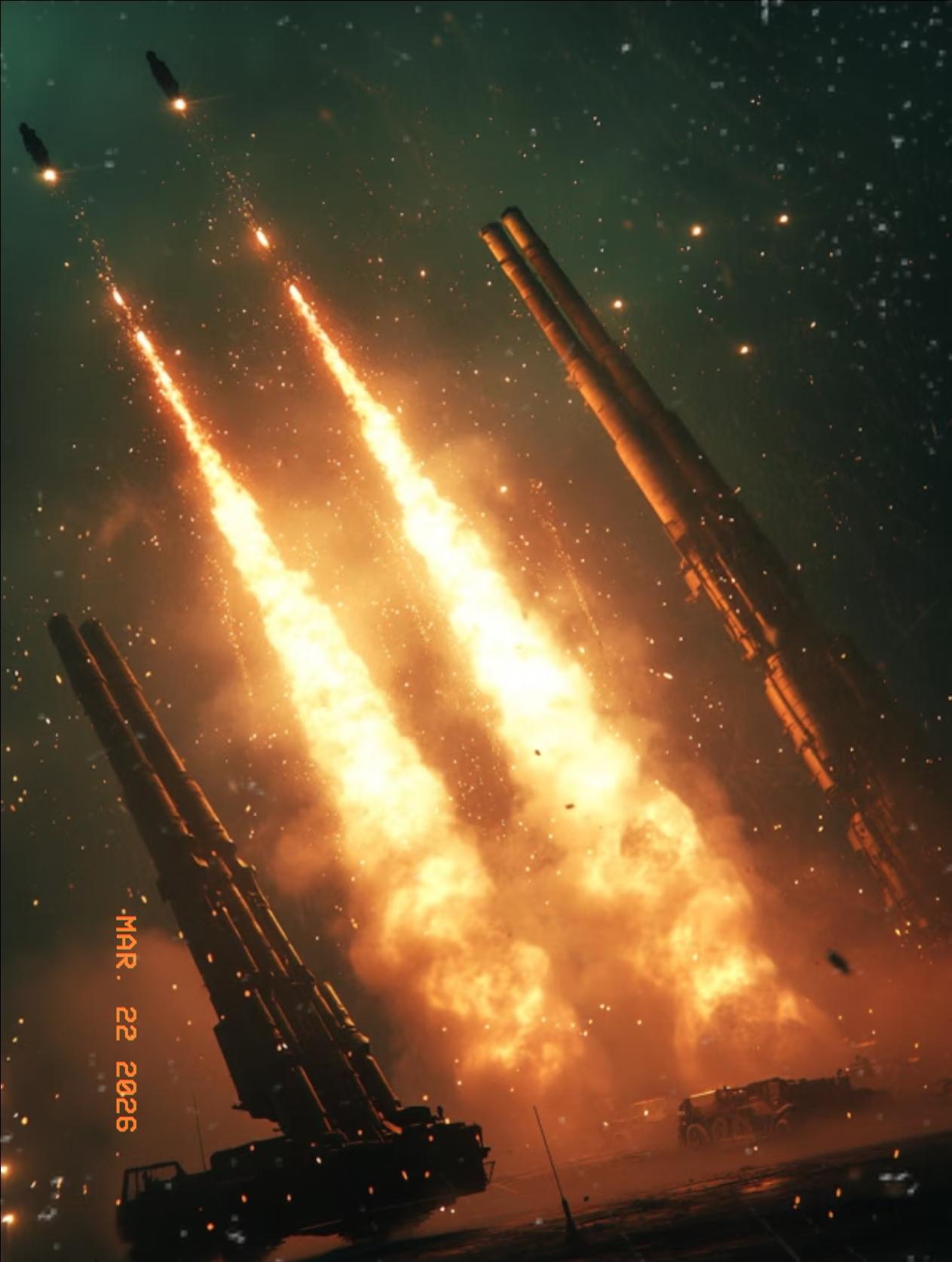 五枚导弹来袭，其中四枚都被成功拦截，可偏偏就漏掉了一枚。而这一枚，不偏不斜，