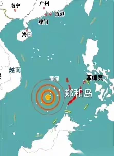 南海棋局早已换了重心！很多网友习惯紧盯黄岩岛，将此地当作博弈重点，事实上黄岩岛局
