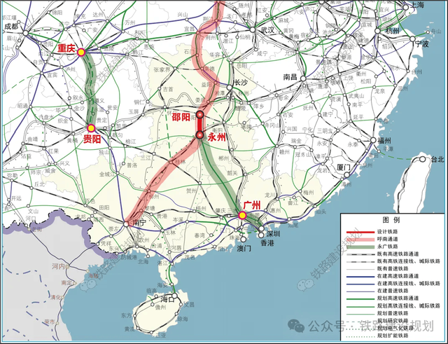 深永高铁=广清永高铁+广深第二高铁, 广州和深圳联手杰作!