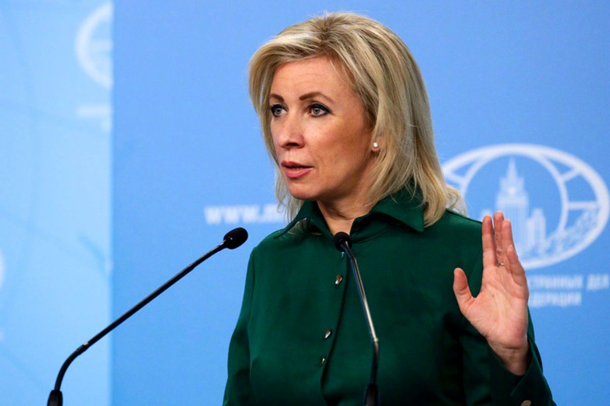 【#扎哈罗娃批BBC无可救药#】据美国《新闻周刊》网站11月10日报道，俄罗