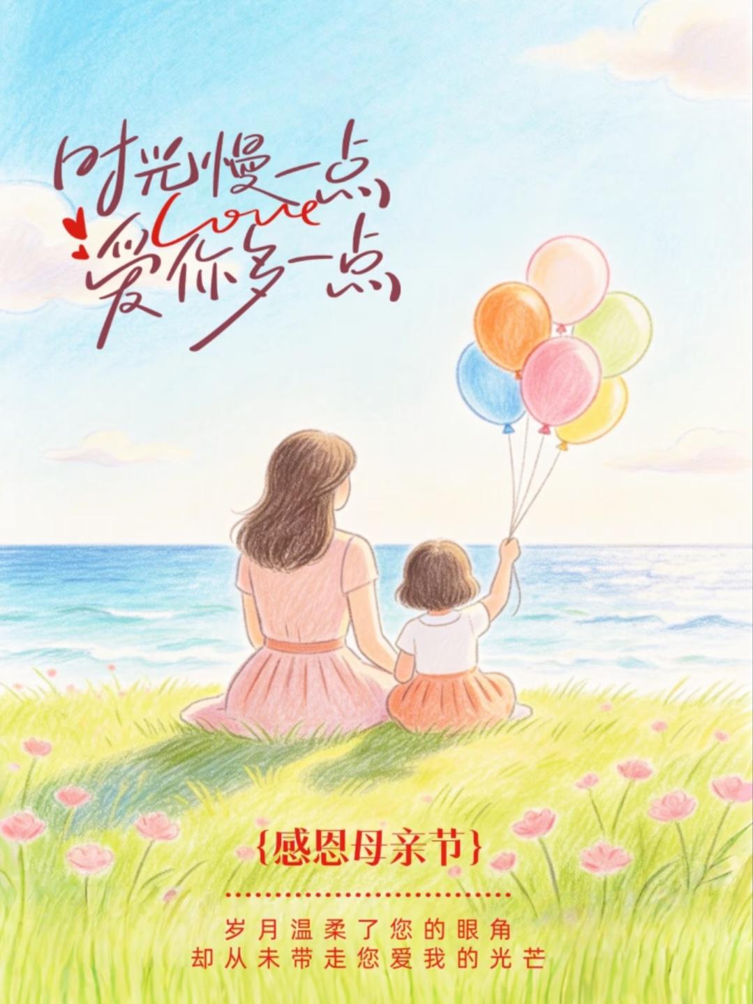 母亲节将至，让我以最真挚的心意，向您诉说这份难以言表的感恩：是您赐予我