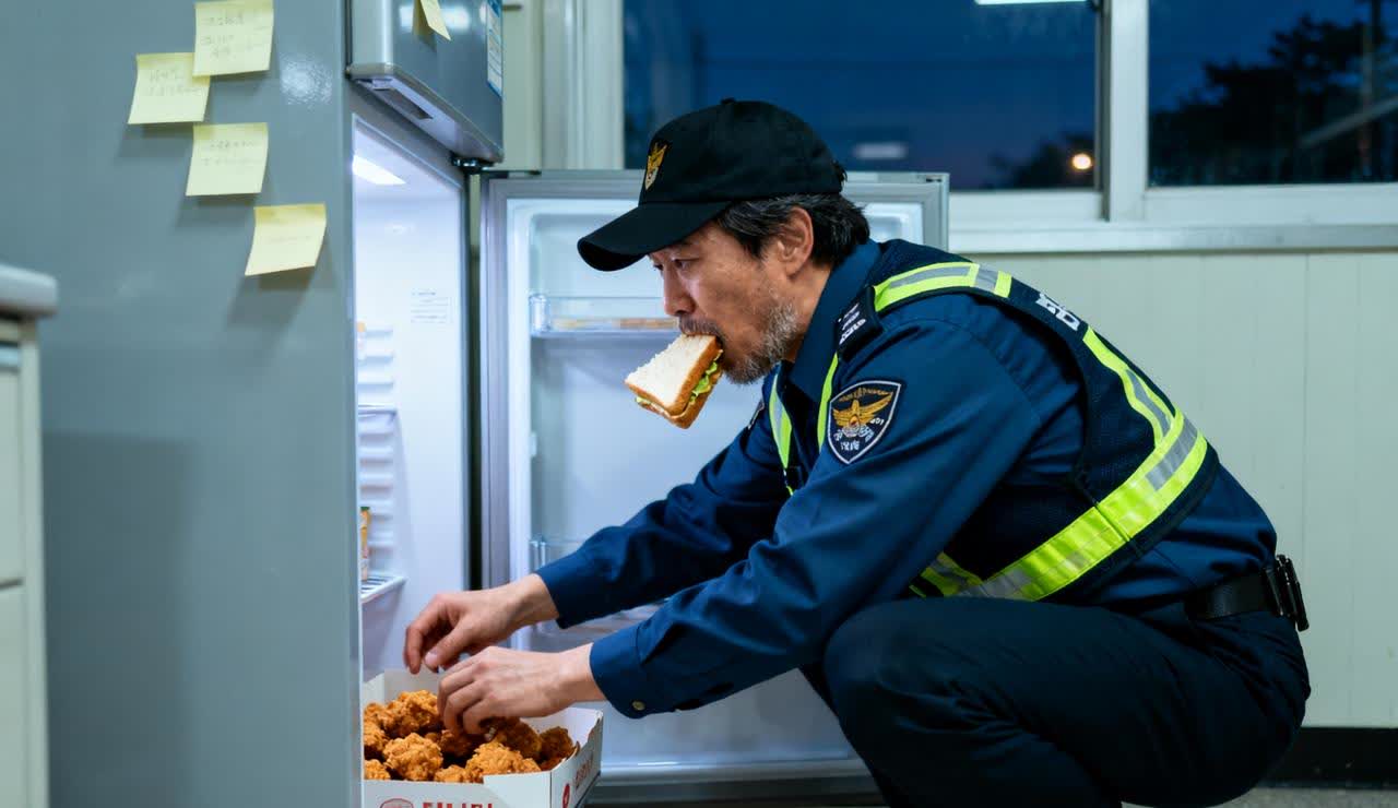 最近，韩国全罗北道出了件让人匪夷所思的事，一个41岁的保安就因为吃了公司冰箱里的
