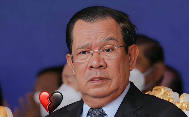 看着柬埔寨街头那一块块被撬下的中文标牌，我不禁冷笑。 谁能想到，一块块写着