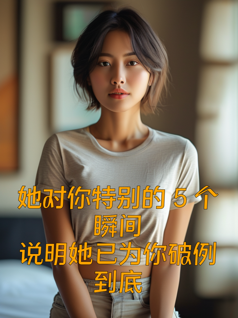 她对你‘特别’的5个瞬间，说明她已为你‘破例’到底