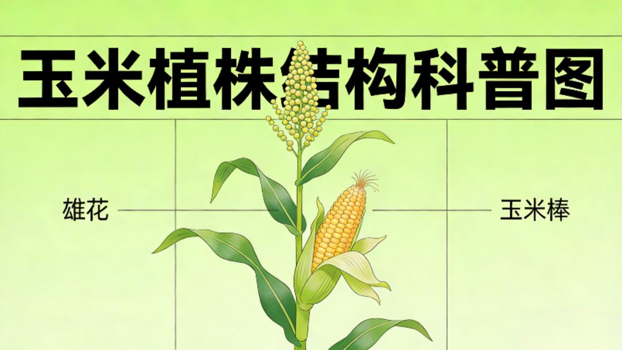 玉米是长在顶上还是腰上?玉米既不是长在顶上，也不是单纯长在腰上。玉米的雄花长在