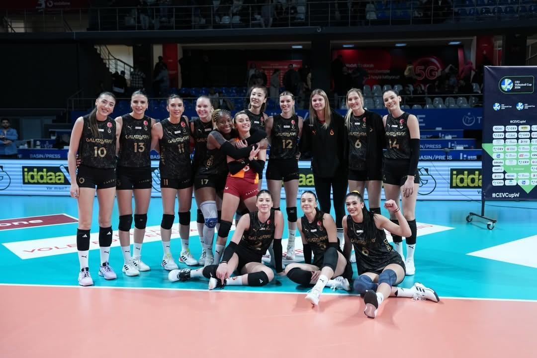 王媛媛开打季后赛2025-2026女排土超季后赛5-8名半决赛首回合，土耳其