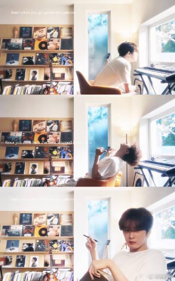 他毫不掩饰自己的真实状态，起床的疲惫、与小狗玩耍的欢乐、享受美食的满足，每一个瞬