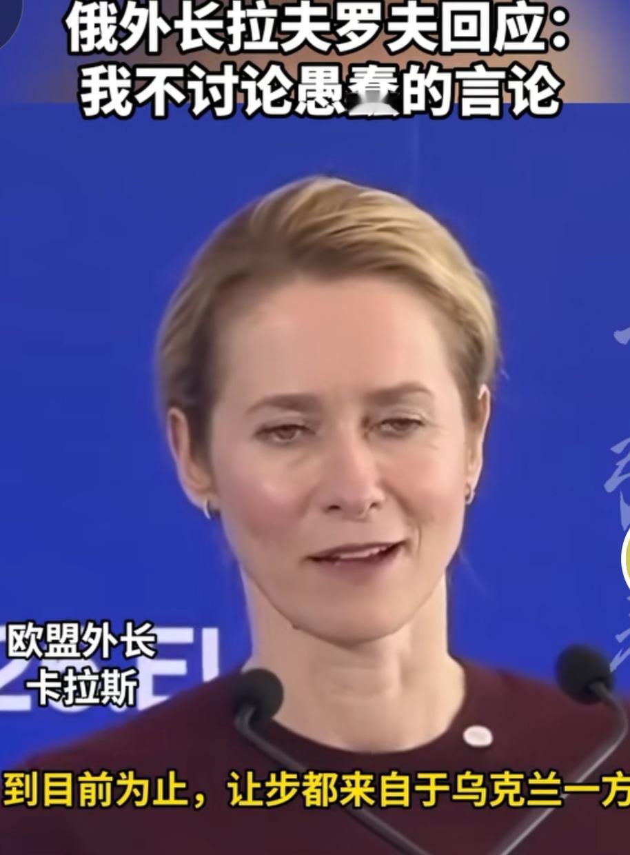 欧盟外长卡拉斯的无趣与尴尬与俄罗斯外长拉夫罗斯的霸气，也是一出好戏。近日，在塞