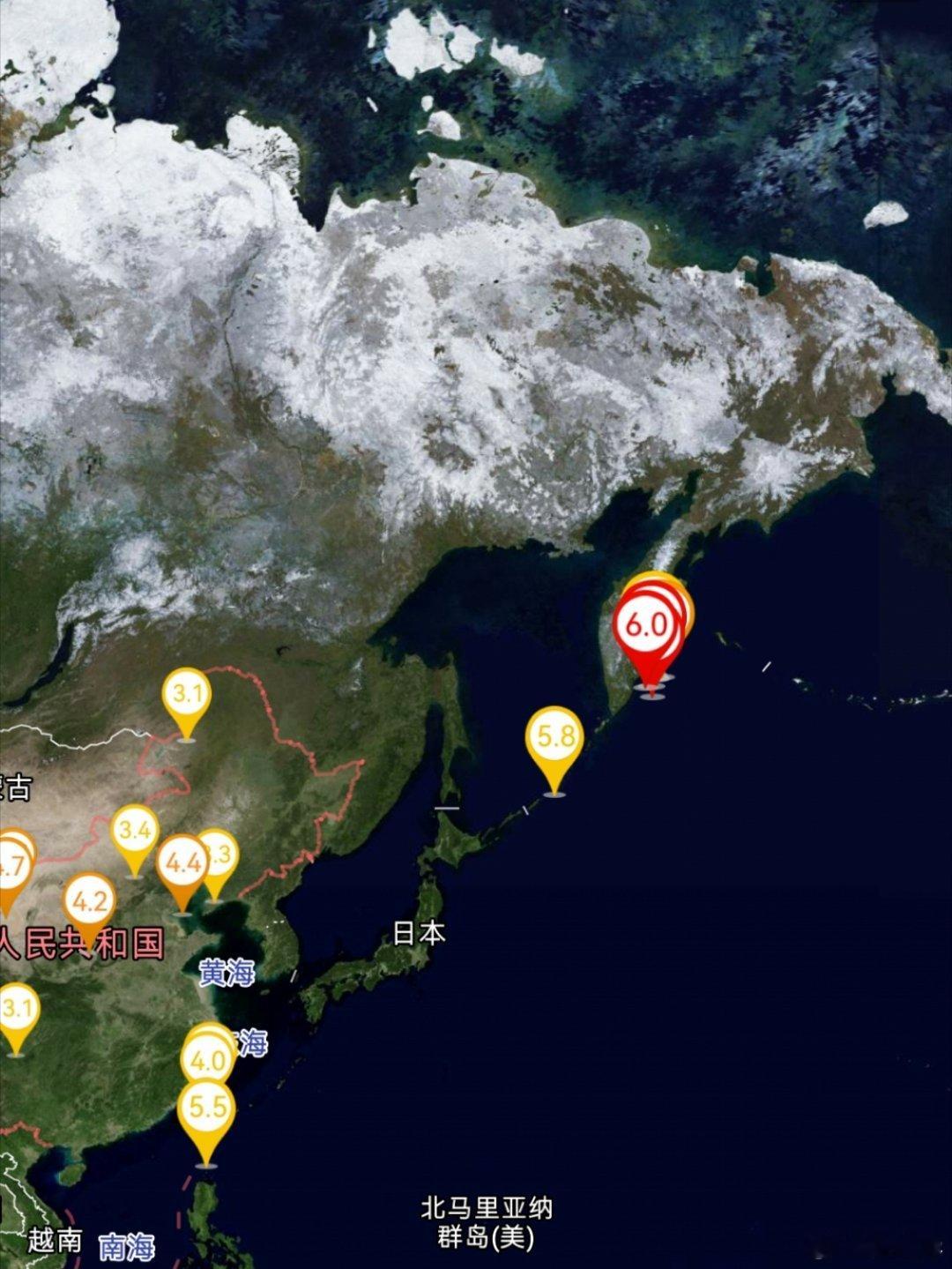 堪察加东岸远海地震震级修正为8.7级，堪察加半岛在古代名为“流鬼国”，是唐朝的藩