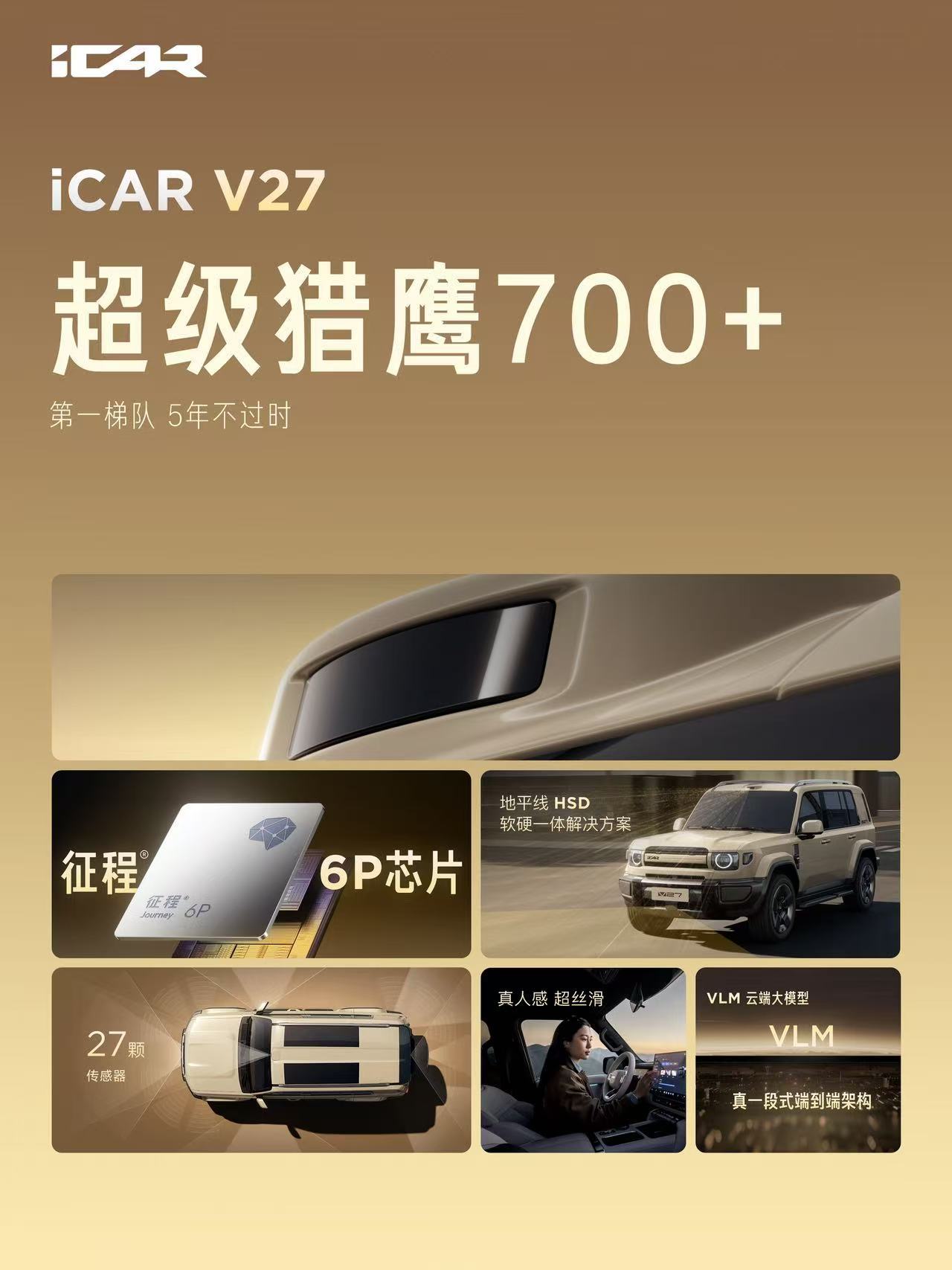 中大型硬派增程SUV——iCARV27正式上市啦，价格16.98-19.68万