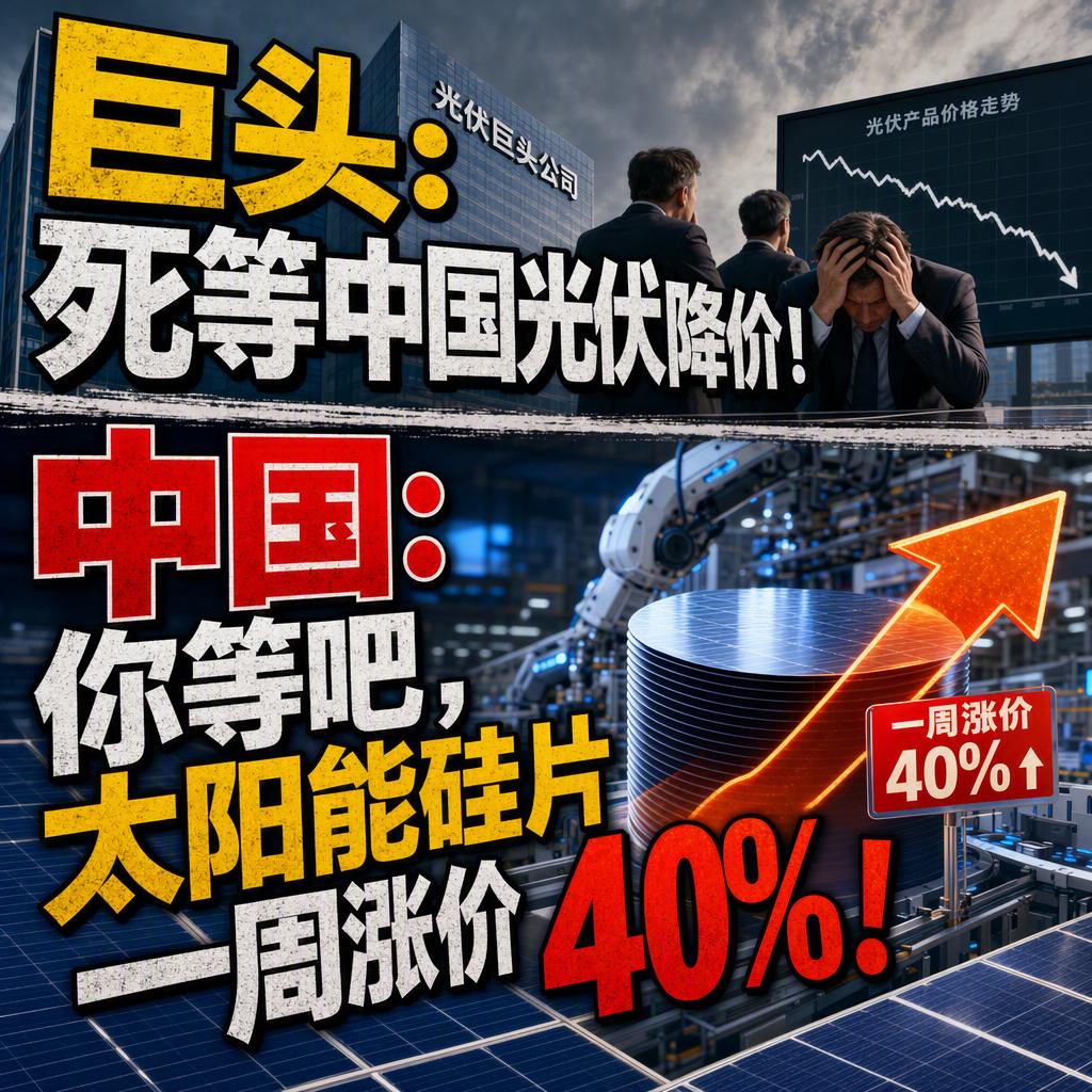 很多人以为中国光伏还在打价格战、拼谁更便宜，但一张涨价单直接改写了剧本。硅业分