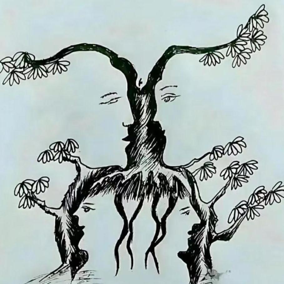 谁能找出这张图里全部6张人脸？都说找齐的人智商起码180，我盯着看半天，还差