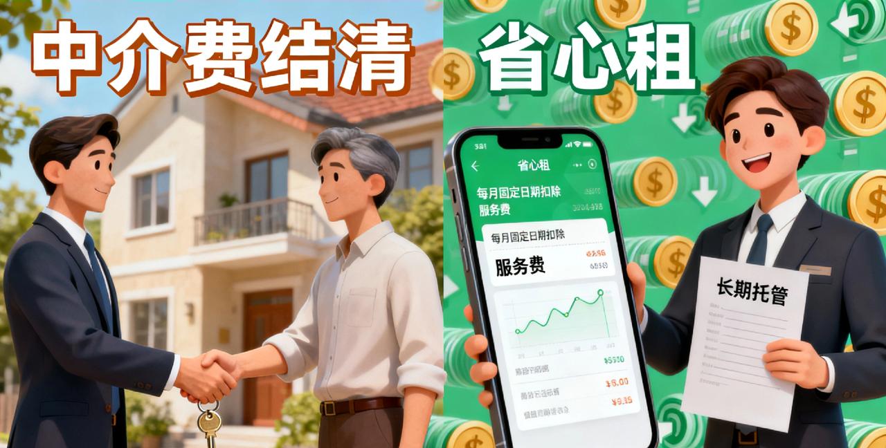 链家这帮人，算是把商业模式玩明白了!倒退十年，要是你跟房东说，以后收房租得先给