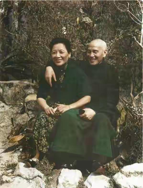 蒋中正宋美龄1955年台北照