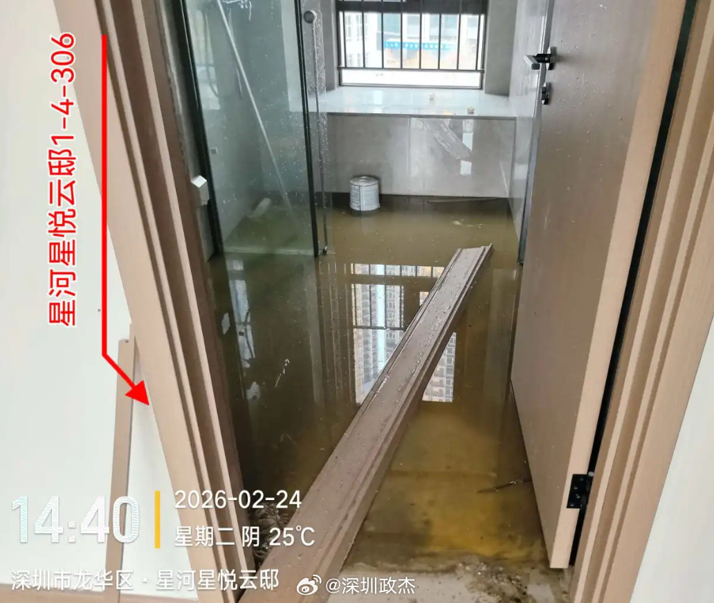 业主倒了大霉，龙华某刚交付楼盘，公共排污主管堵塞，整栋楼的污水倒灌。全屋的地板都