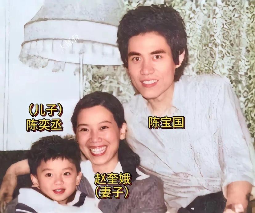 小时候的陈月末多可爱啊，眼睛鼻子像爸爸陈宝国，笑起来像妈妈赵奎娥。长大后反而眼睛