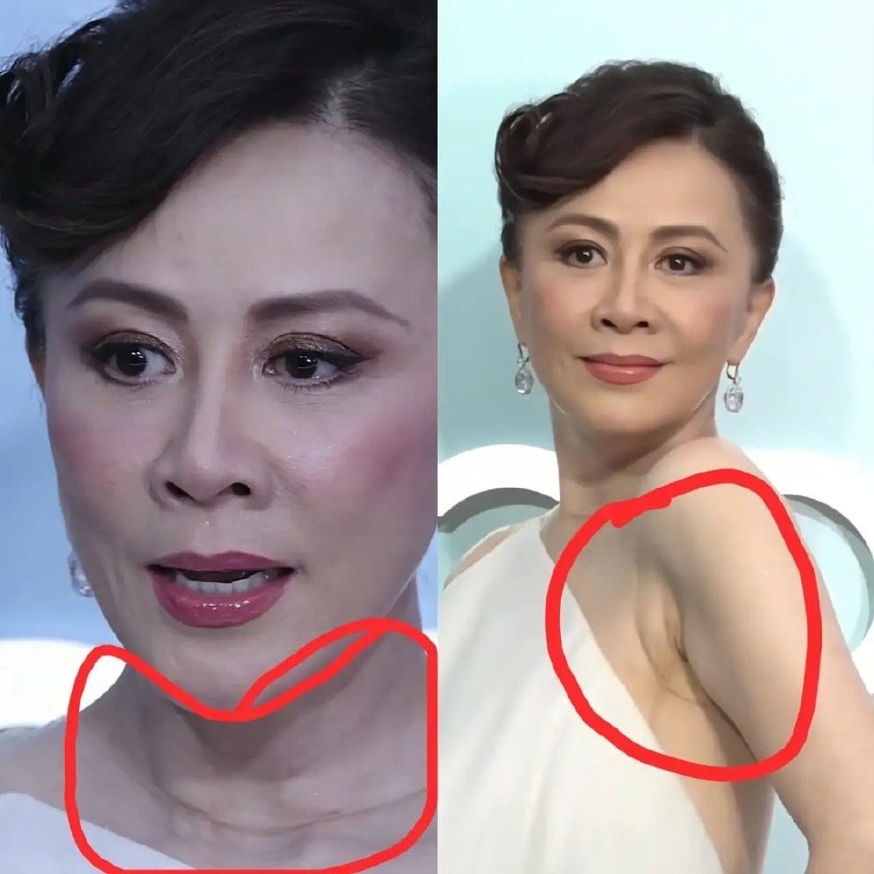刘嘉玲又被吐槽了不是因为她的演技也不是她的洁癖，而是因为她的一身白纱半透裙
