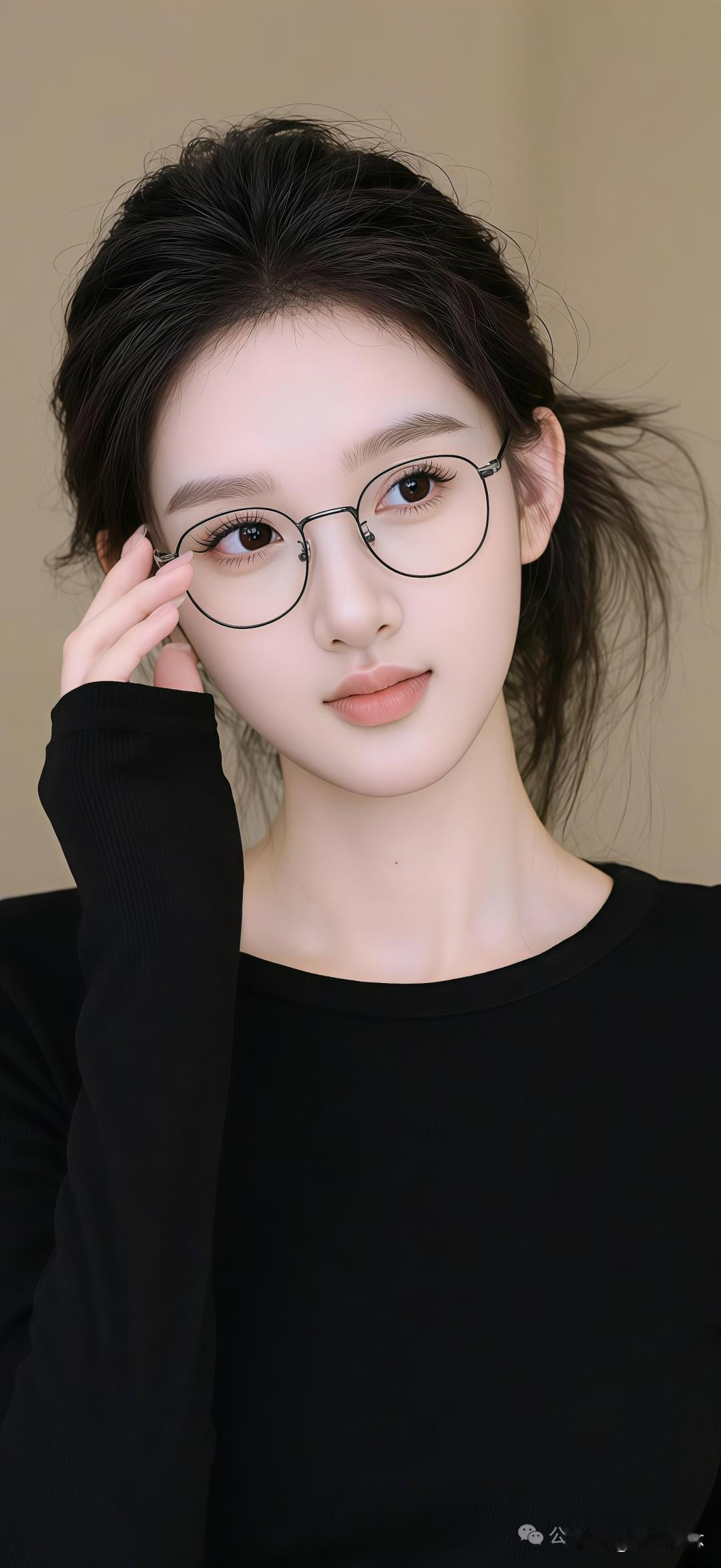 梦幻古风少女，温柔似水，花间仙子梦幻少女风红衣古风少女梦幻仙境少女