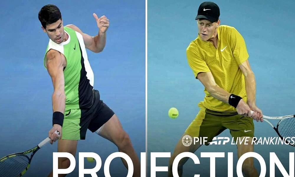 领先2850分，手握全满贯，阿尔卡拉斯的世界第一宝座，其实已经摇摇欲坠。接