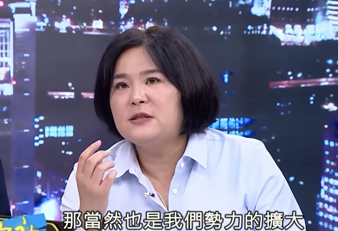 在昨日的《少康战情室》节目中，国民党金门籍“立委”陈玉珍，在谈到韩国瑜去美国，第